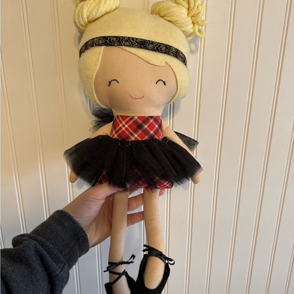Handmade Plush Ballerina Doll Fabric Doll 20” height - Picture 1 of 7